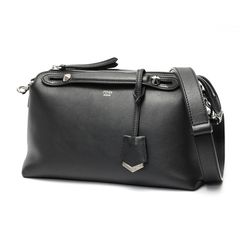 フェンディ / FENDI　バイザウェイ ミディアム / 2WAY ボストンバッグ　8BL146　レザー　ブラック 【中古】 商品番号 S-158725