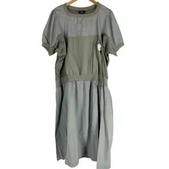 ネネット Ne-net 18AW 異素材切替ギャザーワンピース レディース JPN：2 のサムネイル