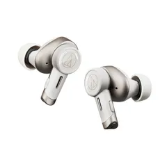 【 新品 未開封 】   オーディオテクニカ 完全ワイヤレスイヤホン ［ワイヤレス(左右分離) / ノイズキャンセリング対応 / Bluetooth対応］ WH ATH-TWX9MK2WH 未使用 送料無料