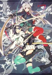 【中古】タペストリー 三輪士郎描き下ろしイラストB2タペストリー 「3DSソフト セブンスドラゴンIII code：VFD」 ソフマップ予約特典