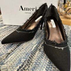 Ameri VINTAGE　EMBROIDERY AMERI PUMPS