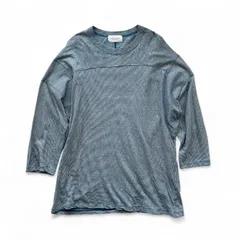 UNUSED アンユーズド Micro Border Football T Shirt　ボーダーTシャツのサムネイル