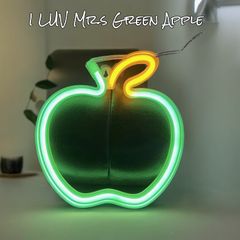(土日限定価格！)青リンゴ LEDライト グリーンアップル
