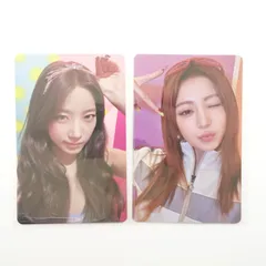 LE SSERAFIM ユンジン カズハ  DIFFERENT ラキドロ 4回目 未開封 ラッキードローイベント限定絵柄 トレカ フォトカード YUNJIN KAZUHA