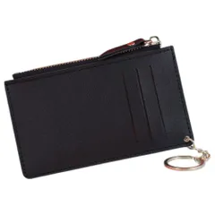 ☆ ブラック ☆ パスケース キーケース カードケース キーホルダー カードケース パスケース 小銭入れ キーケース コインケース ミニ財布 定期入れ カード入れ フラグメントケース ミニウォレット スリム レディース メンズ おしゃれ オシャレ きれいめ