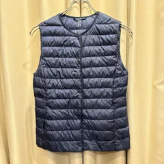 UNIQLO ユニクロ レディース ウルトラライトダウンベスト S ネイビー 400716