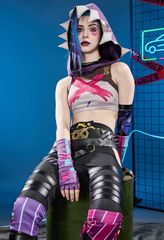 LEAGUE OF LEGENDS アーケイン 断章のジンクス　コスプレ　衣装