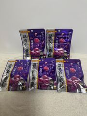 UHA味覚糖 忍者めし 鉄の鎧 グレープ味 40g  5個