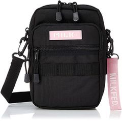 LtPINK ミルクフェド ショルダーバッグ ACTIVE FRONT POCKET MOLLE SHOULDER BAG レディース LtPINK