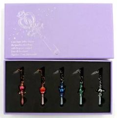 [Used] Mobile Accessories Collection Earphones Jack Accessories 2 (Set of 5) "Sailor Moon"