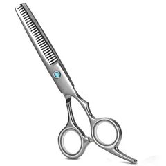 ハサミ ヘアカット 15% 美容師 すき率10% 毛量調整に 初心者 散髪はさみ ステンレス製 セルフカット 高級鍛造仕上 すきばさみ スキバサミ Dosi