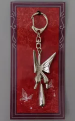 【中古】キーホルダー 蝶 モチーフメタルチャーム 「天官賜福 貮 スペシャルイベント」