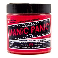 マニパニ スペシャルセット MANIC PANIC マニックパニック Electric Pink Pussycat (エレクトリック ピンク プッシーキャット)＋ヘアカラーケア4点セット