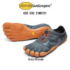 Vibram FiveFingers(ビブラムファイブフィンガーズ)メンズ 五本指 ジム ランニング トレーニング 運動 シューズ 小さめ 超薄型ソール 男性用 KSO EVO 21M0701