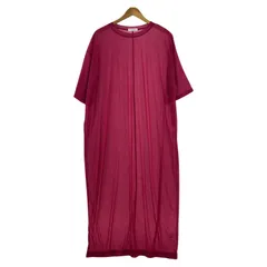 BEAUTY&YOUTH UNITED ARROWS ビューティアンドユースユナイテッドアローズ 半袖 シアー ロングワンピース size表記なし/フューシャピンク