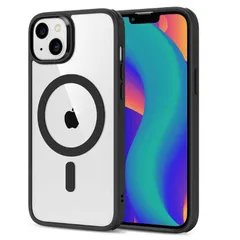 【 新品 未開封 】   ESR iPhone 14 Plusマグネット対応、ミリタリーグレードケース Clear Black ClassicHybridCase 未使用 送料無料