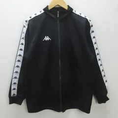 G■カッパ/KAPPA トラックジャケット/ジャージ【M】黒/men's/104【中古】■のサムネイル