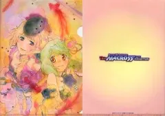 【中古】クリアファイル シェリル・ノーム＆ランカ・リー(羽) A4クリアファイル 「マクロスF(フロンティア)」 マクロス30周年記念 ザ・マクロス原画展限定