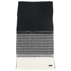 MACKINTOSH PHILOSOPHY マッキントッシュ フィロソフィー マフラー ストール パッチワーク ニット チェック柄 ヘリンボーン ホワイト グレー ブラック ブランド アイテム 小物【レディース】のサムネイル