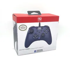 「新品」ホリパッド TURBO for Nintendo Switch 2・Windows PC NSX-064 [ネイビー]