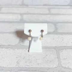 イヤリング　シルバー　silver　パール　１粒　シンプル　アンティーク　ヴィンテージ　EL-0304