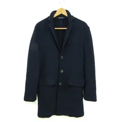 ザラ ニット テーラードジャケット カーディガン アウター メンズ USA Lサイズ ネイビー ZARA 【中古】