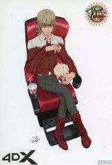 [중고] 엽서 버나비 브룩스 Jr. 엽서 [극장판 TIGER & BUNNY -The Rising-] 4DX 입장자 선물