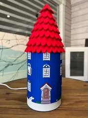 DI CLASSE ディクラッセ ムーミンハウス テーブルランプ　レッド