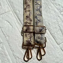 インド刺繍リボン　ショルダーストラップ　ショルダーベルト　ハンドメイド　＊No.5