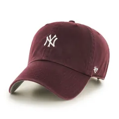 47brand クリーンナップ  フォーティーセブン ブランド キャップ Yankees Baserunner '47 CLEAN UP DarkMaroon ダークマルーン 【MB】