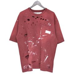 NEIGHBORHOOD　ネイバーフッド　2025SS　SAVAGE CREWNECK-P SS　ダメージ加工クルーネックTシャツ　251OKM-1-CSM04　8054000204595