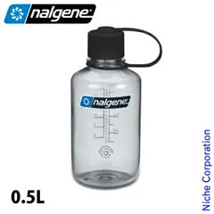 【新品】 ナルゲン  細口0.5L トライタン リニュー 91670 アウトドア キャンプ ボトル グレー 0.5L 細口 水筒 ウォーターボトル 常温 パッキンレス