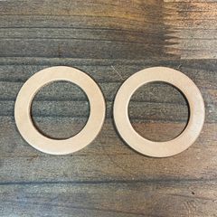9mm厚】スピーカーバッフルのスペーサー検)ドーナツ状 汎用 リング MDF