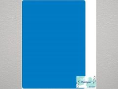 共栄プラスチック B5判 色透明下敷 ブルー 新品 ハード 暗記用 チェック用 縦250(mm)×横180(mm)×厚0.7(mm) 硬質塩化ビニール樹脂製