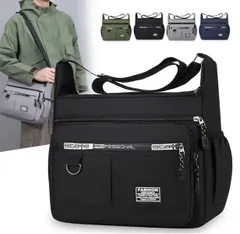 ショルダーバッグ　メンズ　高品質　収納力抜群　通勤　通学　肩掛　旅行　コンパクト