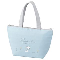 ☆ スヌーピー/everydayブルー ☆ キャラクター ランチバッグ キャラクター ランチトート トートバッグ トート トートバック バック ミニトート ミニバッグ ランチバッグ ランチバック 保温 保冷 お弁当 かわいい 可愛い オシャレ おしゃれ