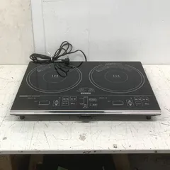 楽天市場】山善(yamazen) 2口ihクッキングヒーター ihw-s1460g(b