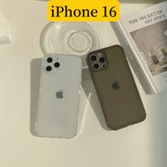 iPhone 16 透明tpuケース　ストラップホールあり　カメラレンズ保護
