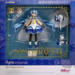 【中古】フィギュア figma 雪ミク Magical Snow ver. 「キャラクター・ボーカル・シリーズ01 初音ミク」 GOODSMILE ONLINE SHOP＆雪ミク スカイタウン限定