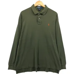 古着 ラルフローレン Ralph Lauren POLO by Ralph Lauren 長袖 ポロシャツ メンズL相当/eaa575722