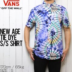 【送料無料】VANS ヴァンズ NEW AGE TIE DYE S/S SHIRT 半袖シャツ VN0A545UZ7E