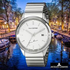 メンズ 腕時計 Jacques Lemans ケビンコスナー・コレクション 国産クォーツ搭載 102D ベルト調整簡単工具プレゼント