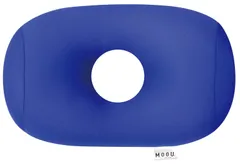 【送料無料】MOGU(モグ) ビーズクッション 携帯 枕 ロイヤルブルー 青 ポータブル・ホールピロー (全長約30㎝)