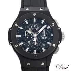 ⭐️正規品HUBLOT ウブロ ビッグ・バン 44mm 黒 ラバーベルト中古 ♪ HUBLOT ウブロ 純正 ラバーベルト ビッグバン 12-25-80/6-25-100