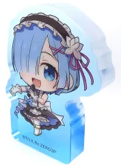 【中古】アクリルスタンド・アクリルパネル レム ころっとアクリルフィギュア 「Re：ゼロから始める異世界生活」