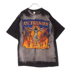 IN FLAMES　90sデスメタル　古着Tシャツ　ヴィンテージ・ロックバンド IN FLAMES 90sデスメタル Tシャツ ヴィンテージ・ロックバンド