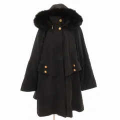 ジャンルイシェレル カシミア100% フォクスファー JEAN-LOUIS SCHERRER ジャンルイ シェレル カシミヤ100