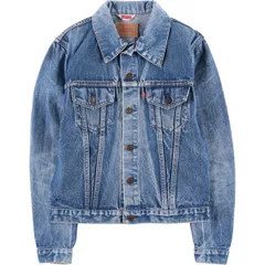 古着 90年代 リーバイス Levi's 70500 0217 ユーロモデル デニムジャケット Gジャン フランス製 メンズM相当 ヴィンテージ/eaa579480