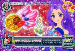 【中古】アイカツDCD 14 04-CP09[キャンペーンレア]：サマーナイトムーンアクセ/神崎美月
