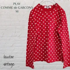 コム・ダエガルソン PLAY COMME DE GARCONS 長袖Tシャツ M
